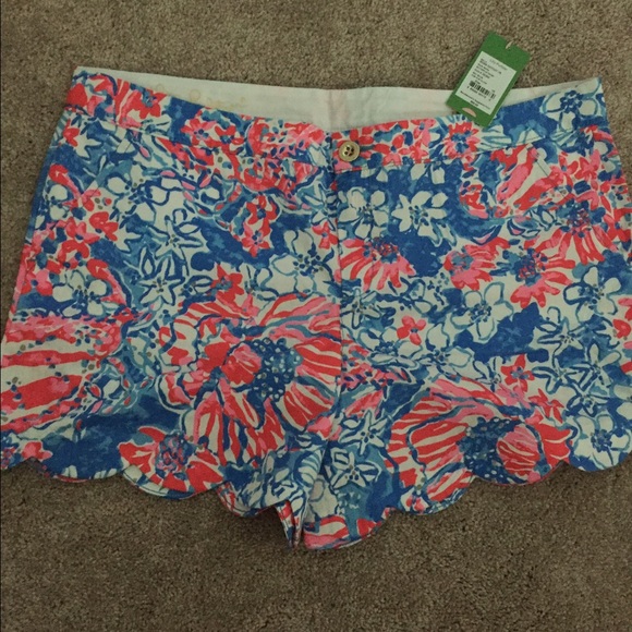 Lilly Pulitzer buttercup shorts NWT - Picture 1 of 3