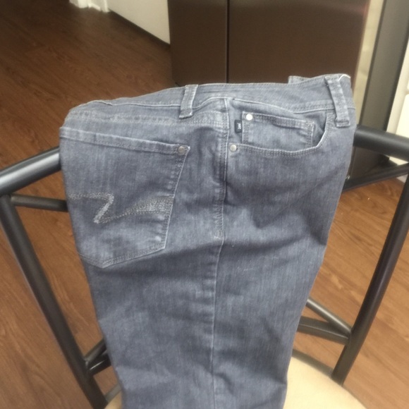 Gray jeans