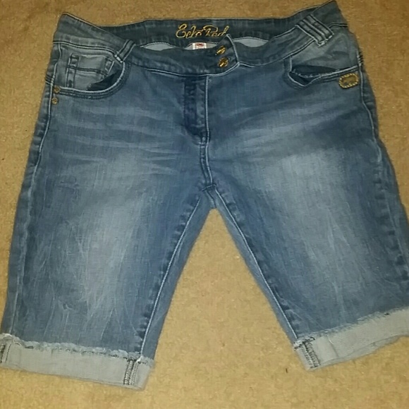 Ecko Red Jean Shorts