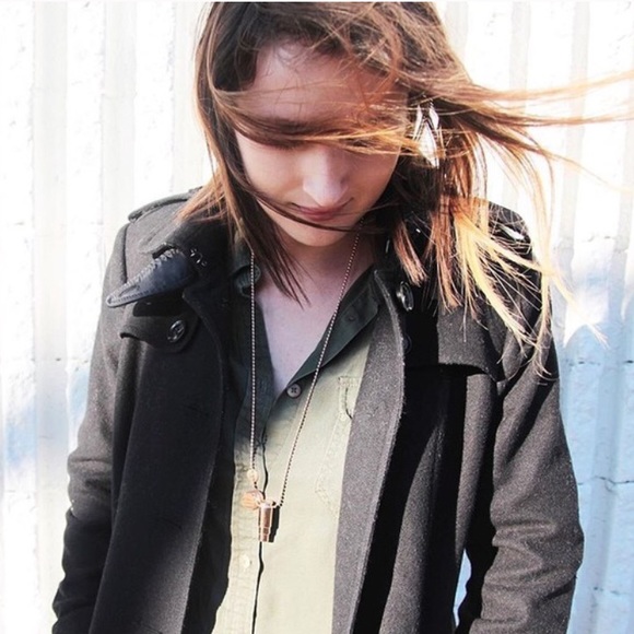 Fighting Hunger Bullet Necklace - Rose Gold - Picture 3 of 4