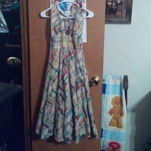 J. Crew halter dress