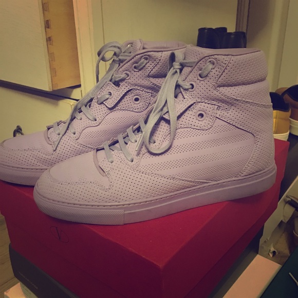Purple Balenciaga Sneakers - Picture 1 of 4
