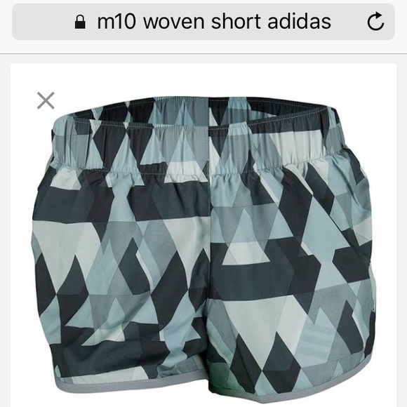 Xs adidas m10 woven shorts