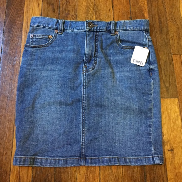 Denim skirt