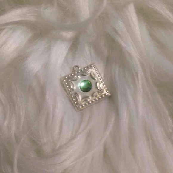 Necklace or Bracelet August Peridot Stone Charm