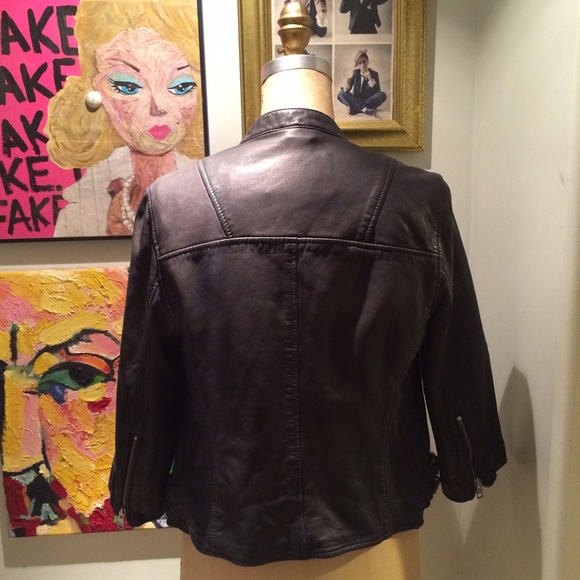 All Saints Leather Jacket - Picture 4 of 4