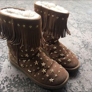 Jimmy Choo and UGG boots