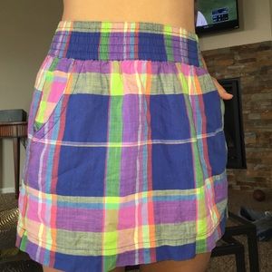 Plaid Skirt