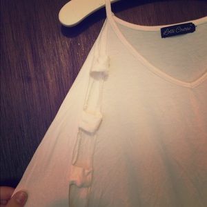 Long sleeve cut out top