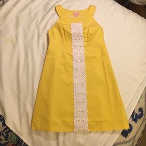 LILLY Jacqueline A-line shift in Sunglow Yellow