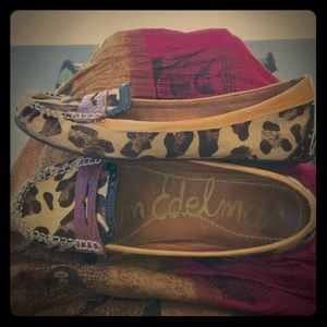 $140 Sam Edelman Leopard Loafers