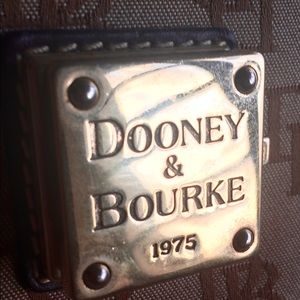 Authentic Dooney Bourke hobo bag
