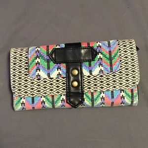 Fun patterned wallet