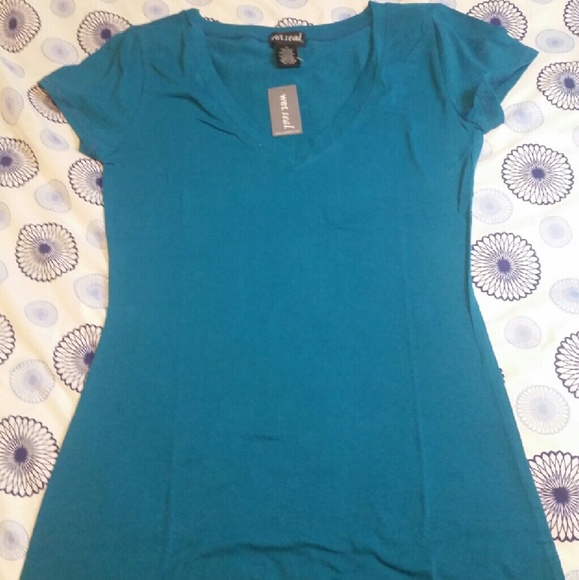 V Neck Short Sleeve T Shirt