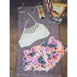 Floral board shorts
