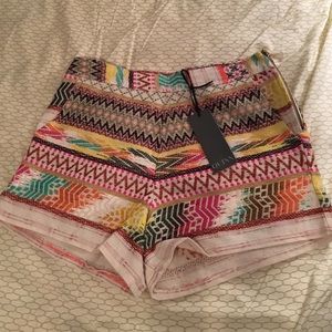 NWT High waisted quilted shorts
