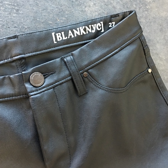 Vegan Leather Skinny Pant - Picture 2 of 4