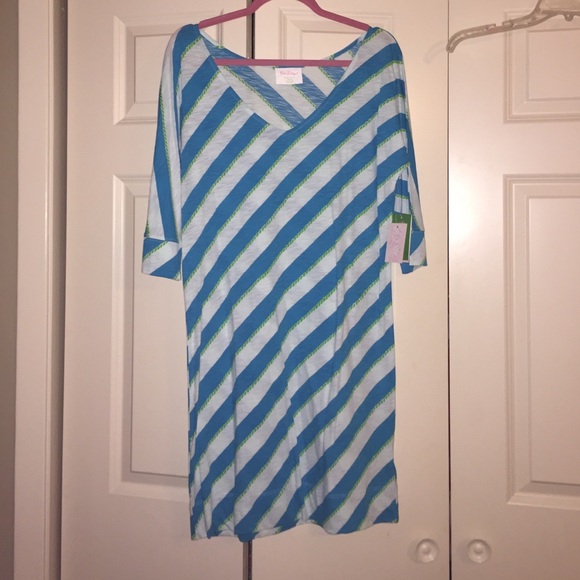 NWT Size Medium Lilly Pulitzer Striped Dress
