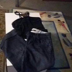 Joe jeans ankle and halter top