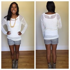 Banana Republic🍌 Loose Knit Long-Sleeve Sweater