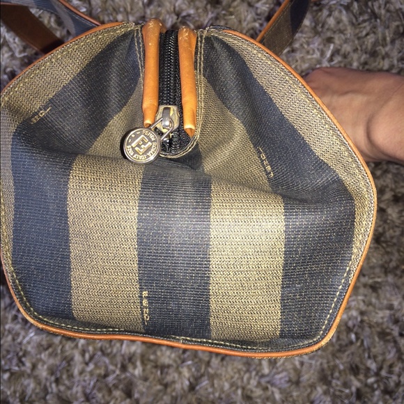 ♦️SOLD♦️Vintage Fendi Pequin Doctor Satchel Bag - Picture 3 of 4