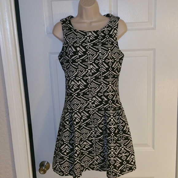 Black and White Dress