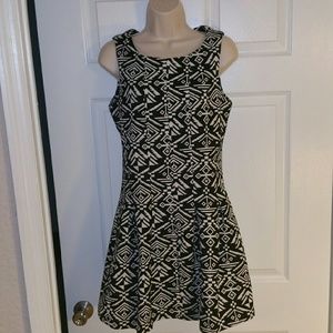 Black and White Dress