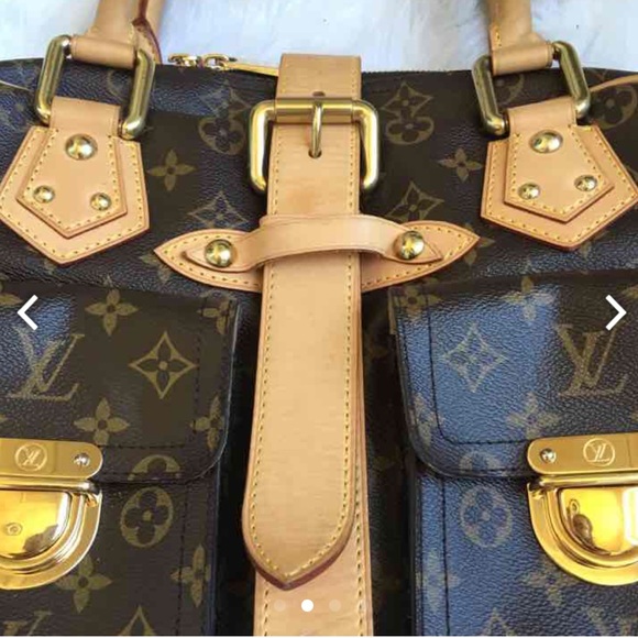 ‼️SOLD‼️ $2200 LOUIS VUITTON MANHATTAN GM SD0046 - Picture 2 of 4