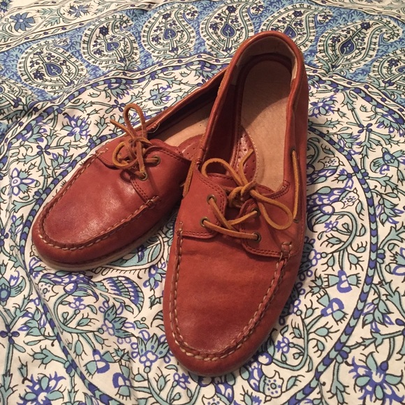 NWOT Frye Quincy Boat Shoe