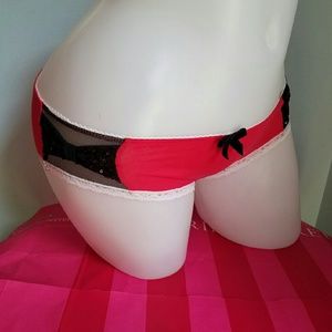 Victoria's Secret Hiphugger Panty w/ Sparkle Bows