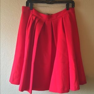 Banana Republic Full Red Skirt