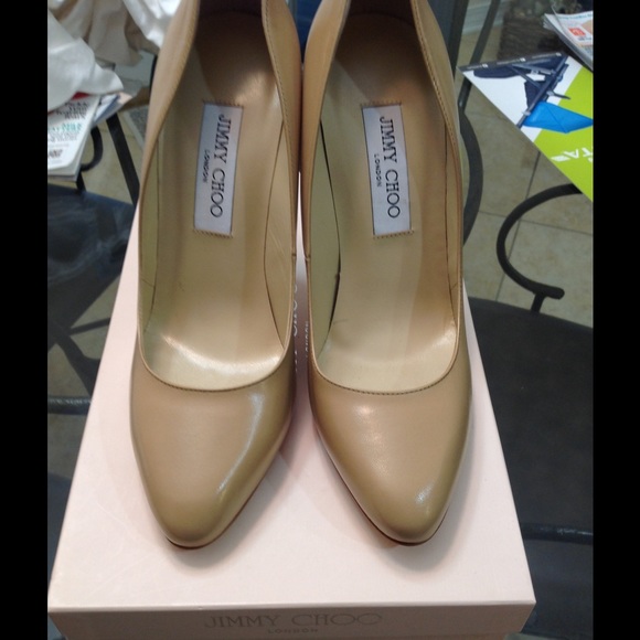 Jimmy Choo Victoria Pump Nude 39.5