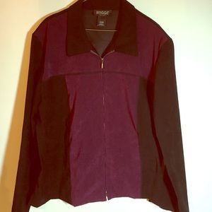 Super soft mole skin feel jacket.