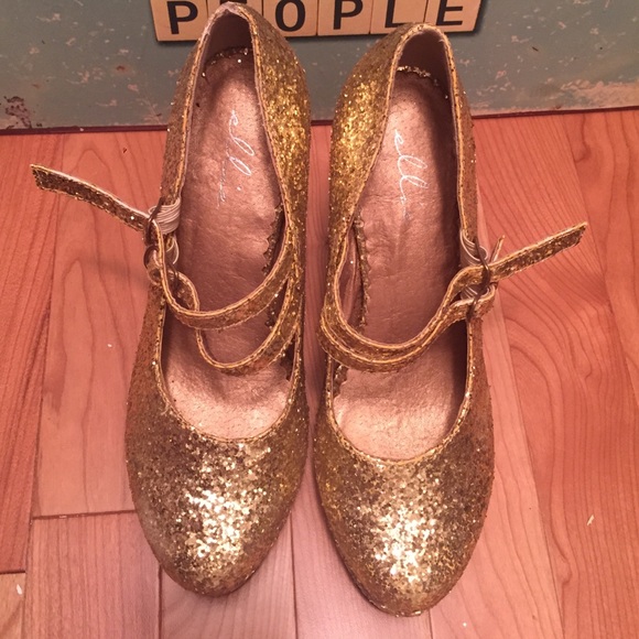 Statement Glitter High Heels - Picture 1 of 2