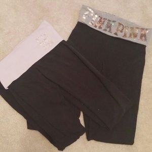 PINK YOGA PANTS BUNDLE