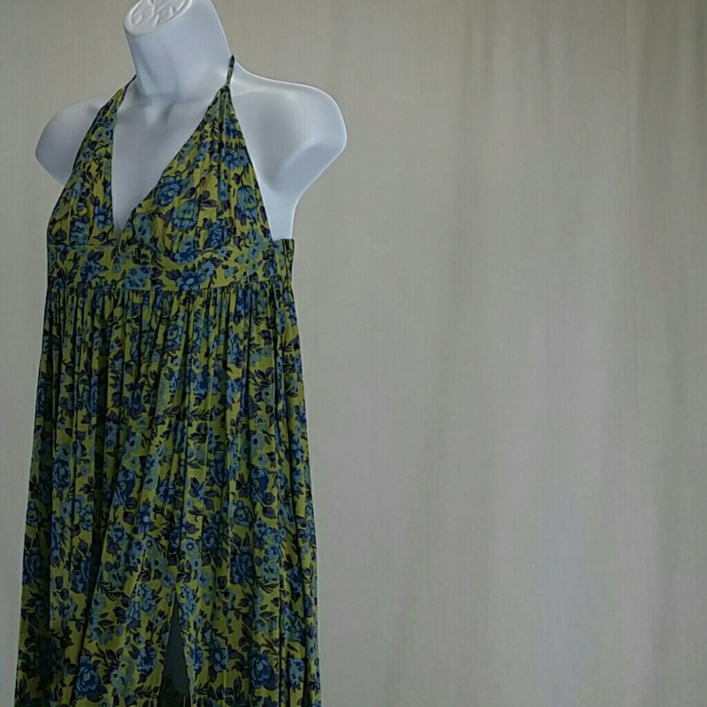 Novella Royale Blue Rose Women's Maxi Dress - NWT - Picture 2 of 4