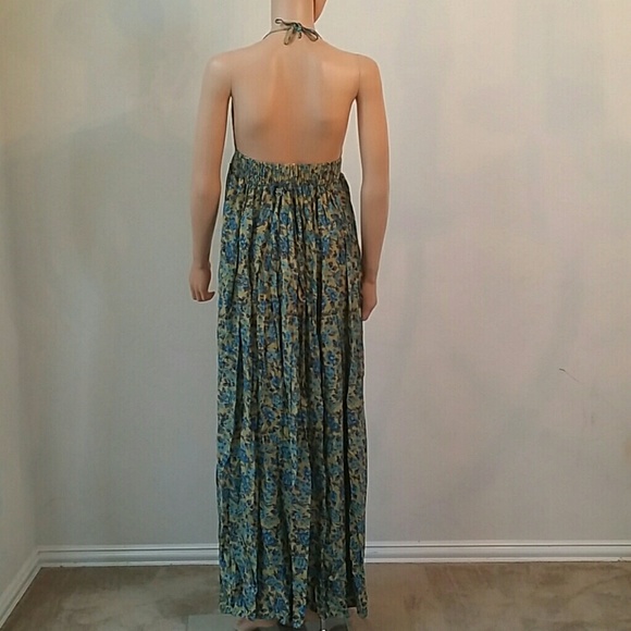Novella Royale Blue Rose Women's Maxi Dress - NWT - Picture 4 of 4