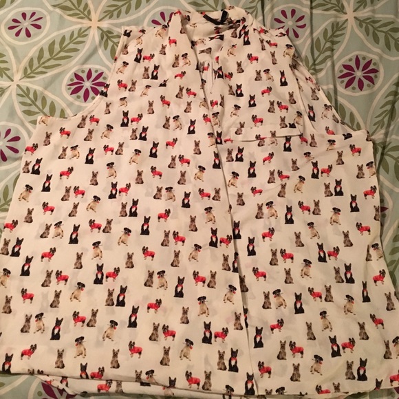 *Re-Posh* Dog print top