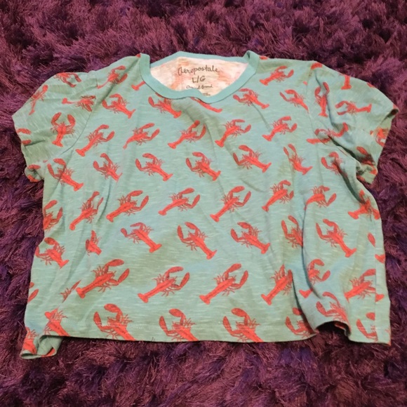 🚫SOLD🚫Lobster crop top 🌻