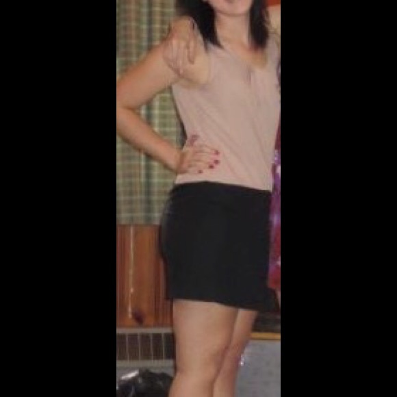 Color Block Gap Mini Dress - Picture 2 of 3