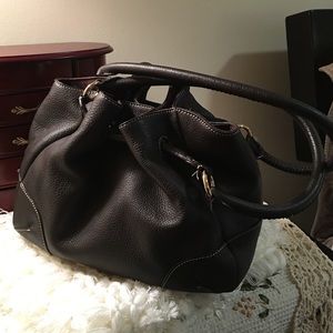 Talbots Brown Leather Hand bag