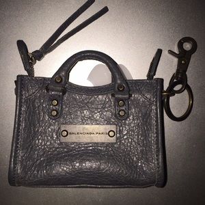 Balenciaga Mini City Keychain