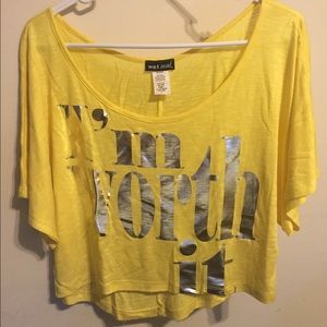 ✨Wet Seal fresh Crop top