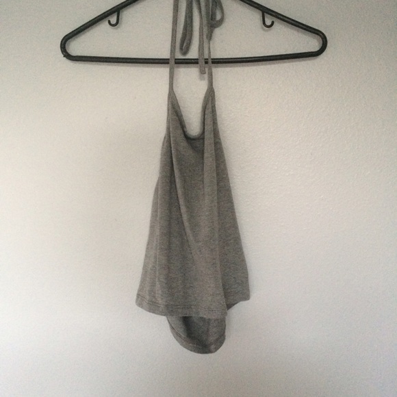 Brandy Melville Grey Sachi Halter