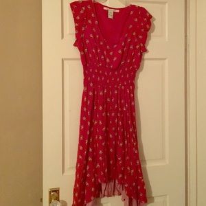 American Rag red floral dress worn once
