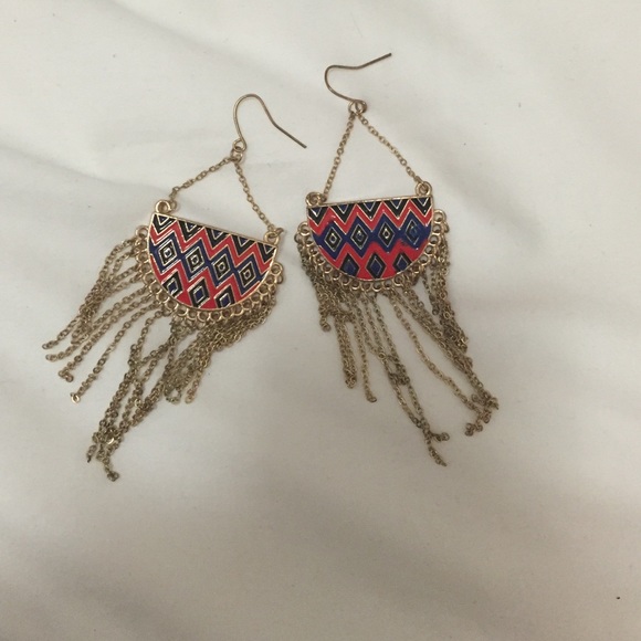 Festive dangle earrings