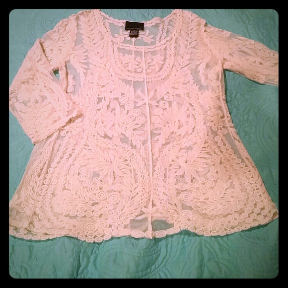Cynthia Rowley lace top