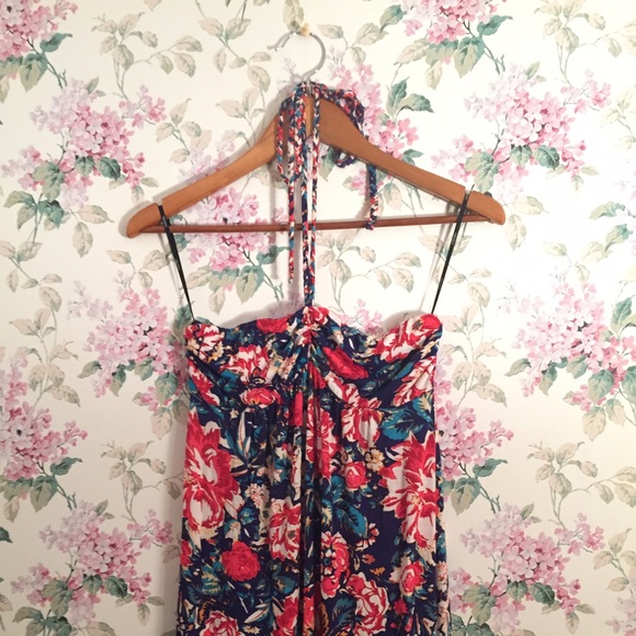 F21 Floral Print Maxi Dress - Picture 2 of 3