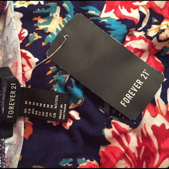 F21 Floral Print Maxi Dress - Picture 3 of 3