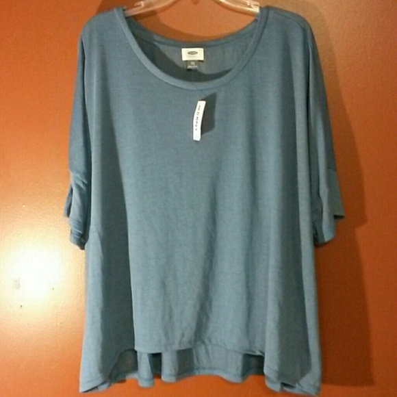 Blue tee
